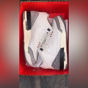 “Reimagined Cement 3’s” Jordan’s with the box! There are no creases, worn 2x